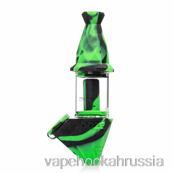 Vape Russia Ooze Bectar силиконовый барботер хамелеон (черный/зеленый)